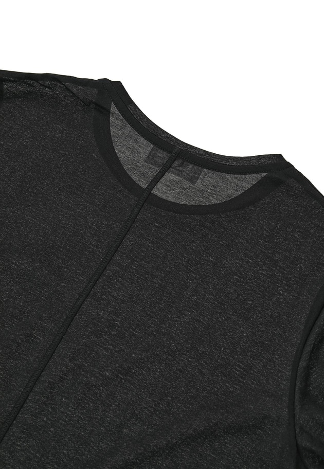 【追加】シアーロングスリーブＴシャツ 詳細画像 Black 14