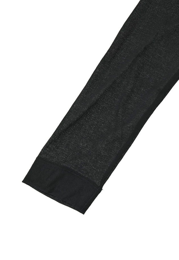 【追加】シアーロングスリーブＴシャツ 詳細画像 Black 15