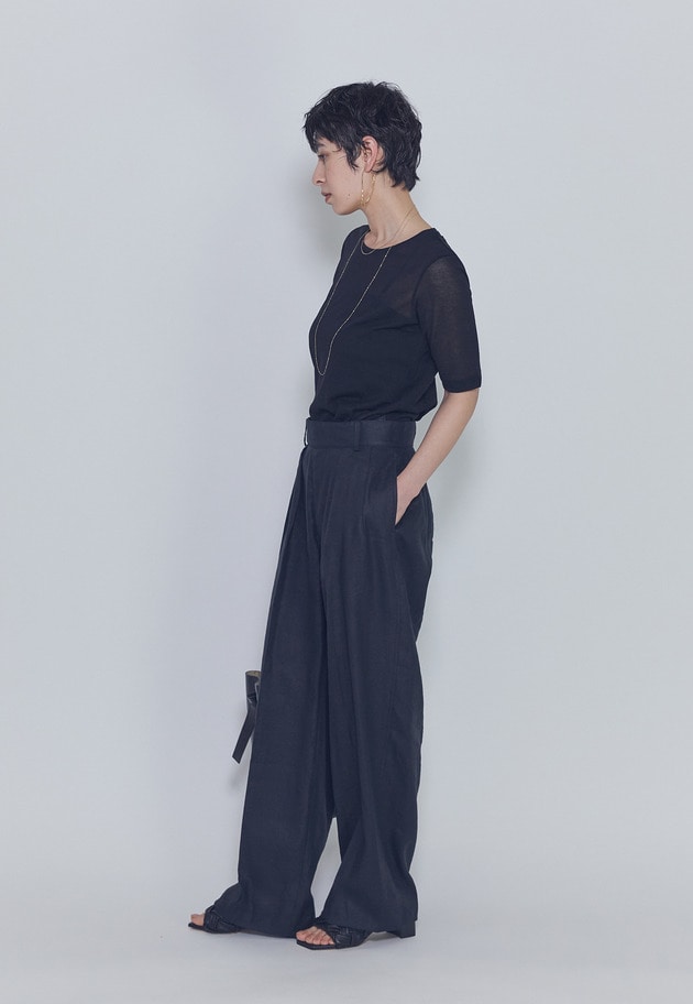 【追加】シアーＴシャツ 詳細画像 Black 6