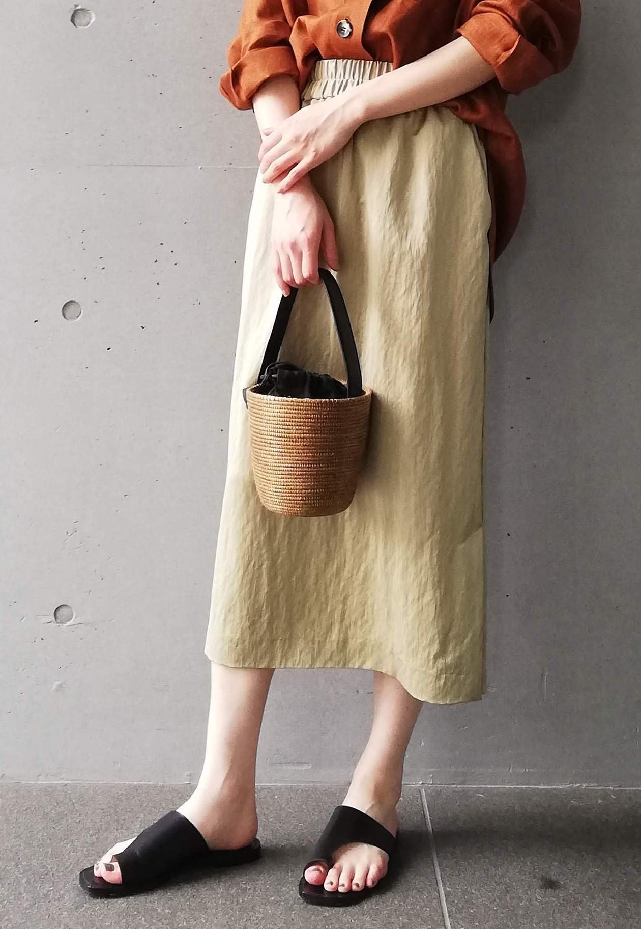 サテンタイトスカート 1er Arrondissement プルミエ アロンディスモン オフィシャルサイト