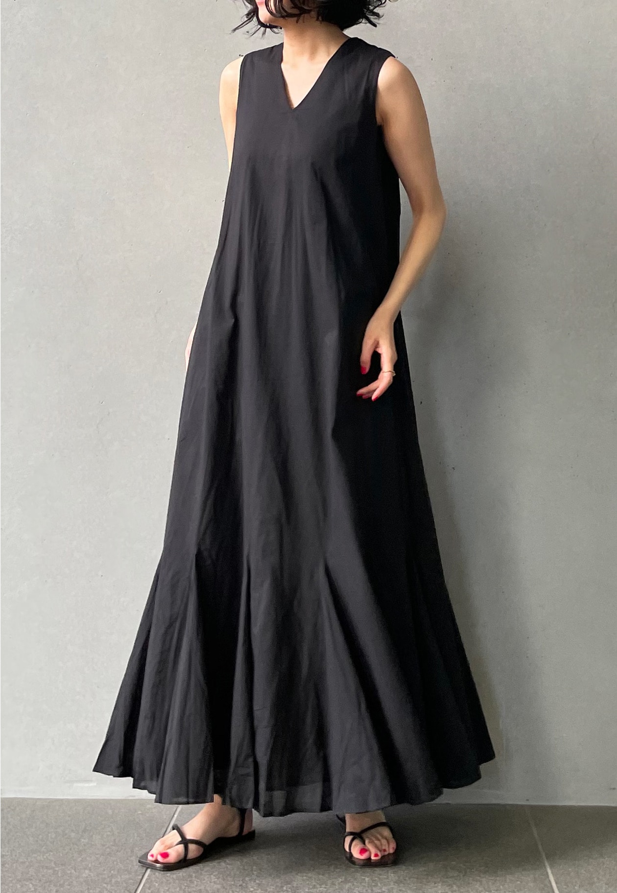 アウトレット価格 MARIHA 夏の月影のドレス　ロングワンピース　サイズ36 ロングワンピース