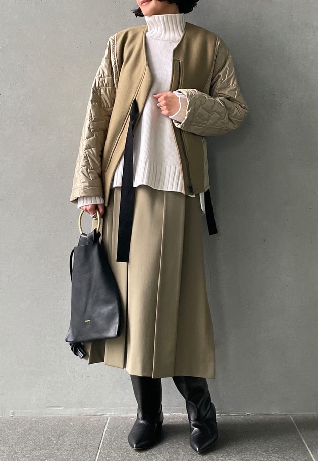 Tela テラ キルティングショートコート 1er Arrondissement プルミエ アロンディスモン オフィシャルサイト