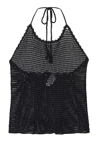 ＜TICCA (ティッカ)＞クロシェホルダーキャミソール