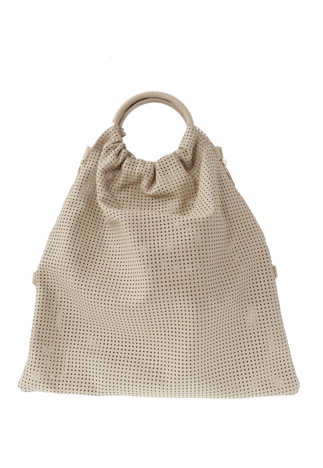 ＜BEVINI (ベヴィニ)＞2WAYメッシュバッグ 詳細画像 Beige 4