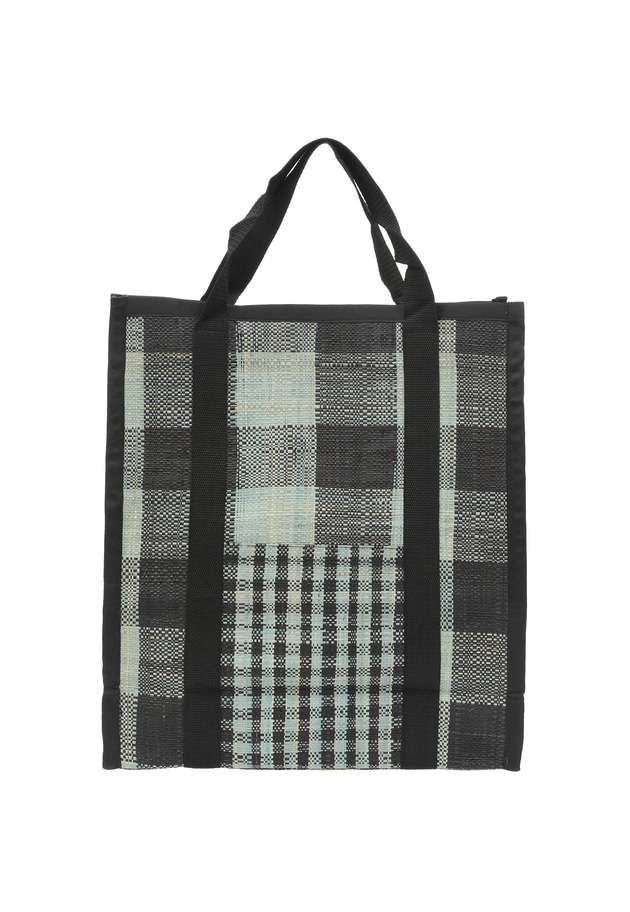 ＜MAISON N.H PARIS (メゾン エヌ アッシュ パリ)＞"BARBES" ショッピングバッグ 詳細画像 Check 1