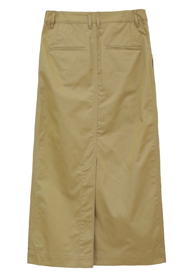 ＜upper hights (アッパーハイツ)＞THE OFFICER SKIRT 詳細画像 Beige 2