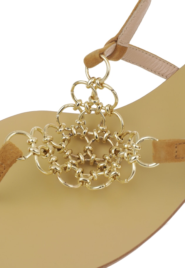 ＜il Sandalo of Capri / イル サンダロ オブ カプリ＞サンダル 詳細画像 Beige 8