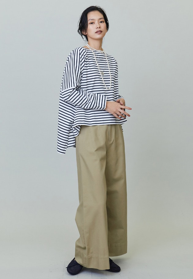 【別注】＜COGTHEBIGSMOKE (コグ ザ ビッグ スモーク)＞ANNA TOP 詳細画像 White 4