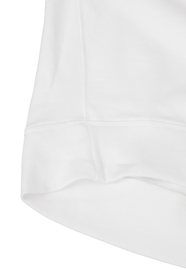 ＜SOLto (ソルト)＞レースアップスウェット 詳細画像 White 5