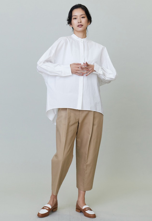 タイプライターコクーンシャツ 詳細画像 Offwhite 3
