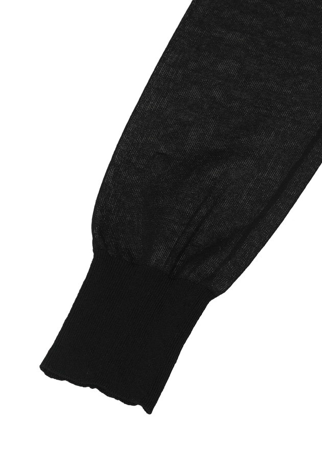 ドライタッチシアープルオーバー 詳細画像 Black 8