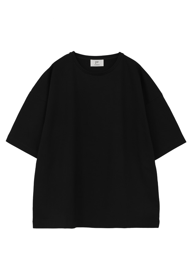 クリアーコットンオーバーサイズTシャツ 詳細画像 Black 1