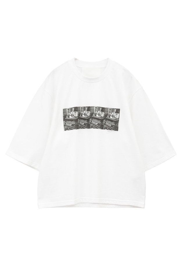 ＜SOLto (ソルト)＞PHOTO Tシャツ / DOG 詳細画像 White 2