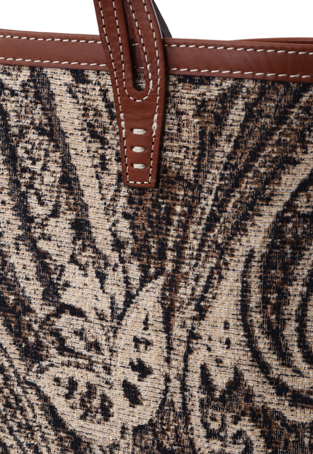 ＜A VACATION (ア ヴァケーション)＞" FAN "トートバッグ 詳細画像 Paisley 5