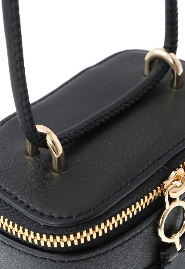 ＜kabinett / カビネ＞MICRO VANITY BAG 詳細画像 Black 7