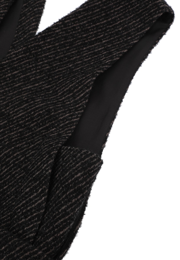 ラメループツイードジャンパースカート 詳細画像 Black 10