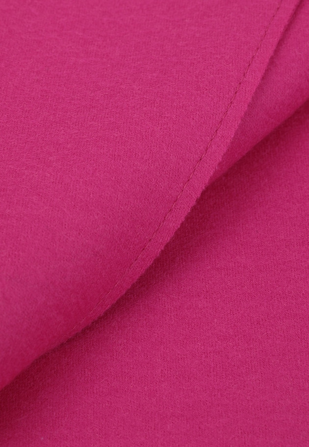 【大草直子さんコラボ・WEB限定カラーあり】圧縮メルトンラップタイトスカート 詳細画像 Pink 12