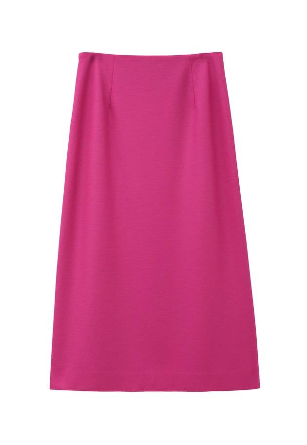 【大草直子さんコラボ・WEB限定カラーあり】圧縮メルトンラップタイトスカート 詳細画像 Pink 8