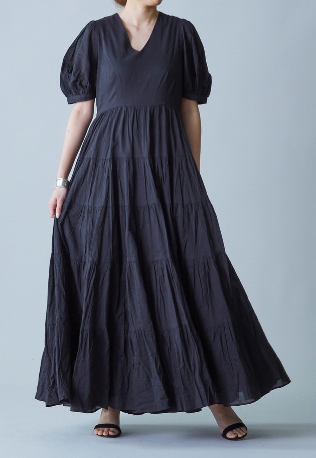 ＜MARIHA (マリハ)＞夏の輝きのドレス 詳細画像 Black 1