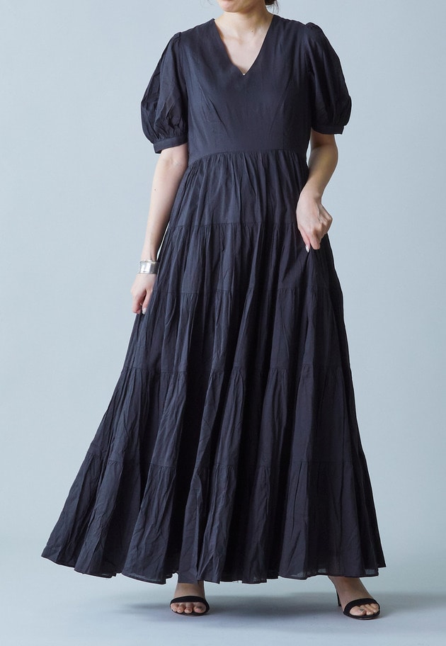 ＜MARIHA (マリハ)＞夏の輝きのドレス 詳細画像 Black 4