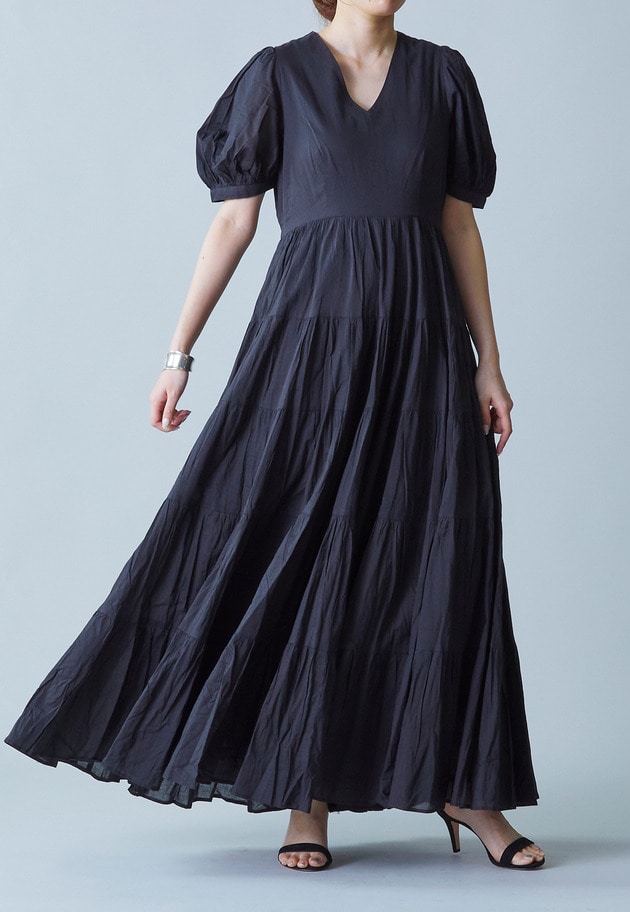 ＜MARIHA (マリハ)＞夏の輝きのドレス 詳細画像 Black 6