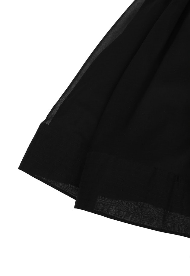 ＜STUMBLY (スタンブリー)＞オーガンジースカート 詳細画像 Black 14