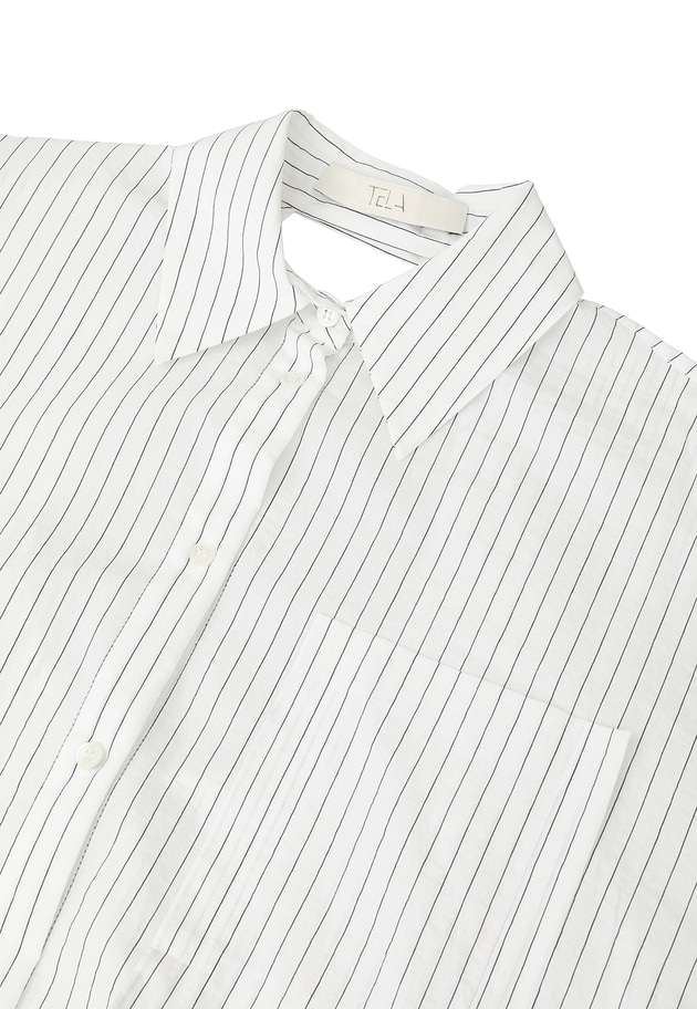 ＜TELA（テラ）＞“BRAVE”バックオープンシャツ 詳細画像 White 12