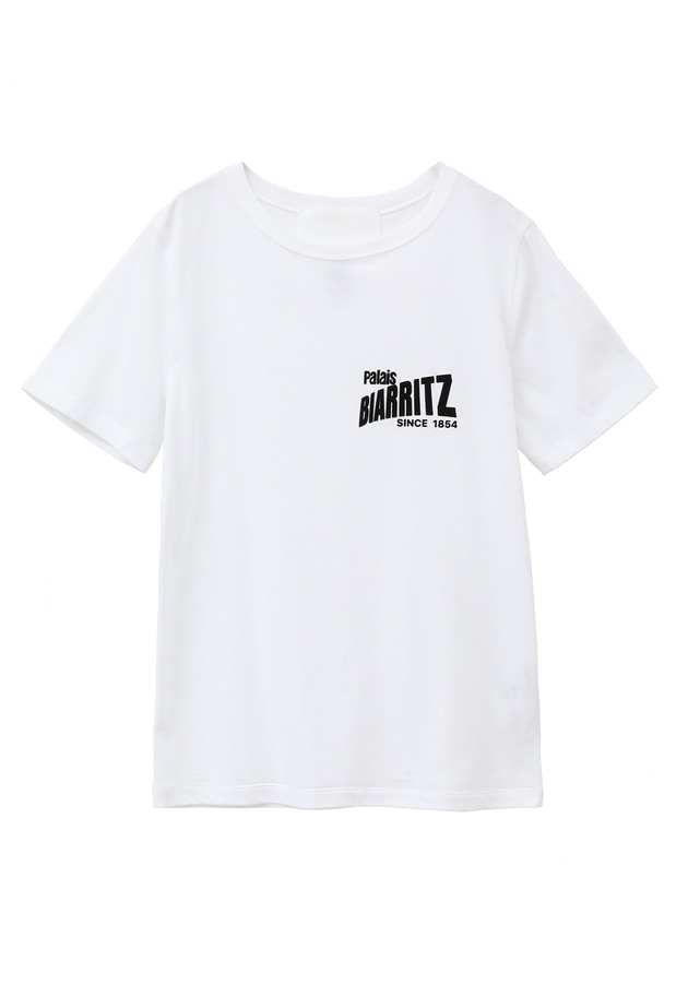 ＜SOLto (ソルト)＞“PALAIS BIARRITZ” 別注プリントTシャツ 詳細画像 White 12