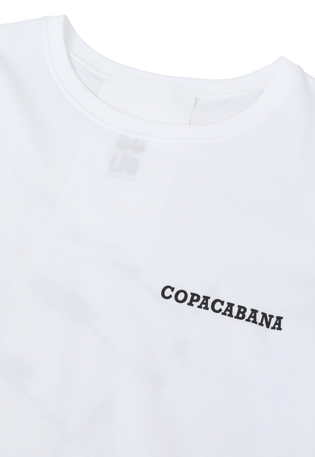 ＜SOLto (ソルト)＞“COPACABANA” 別注プリントTシャツ 詳細画像 White 10