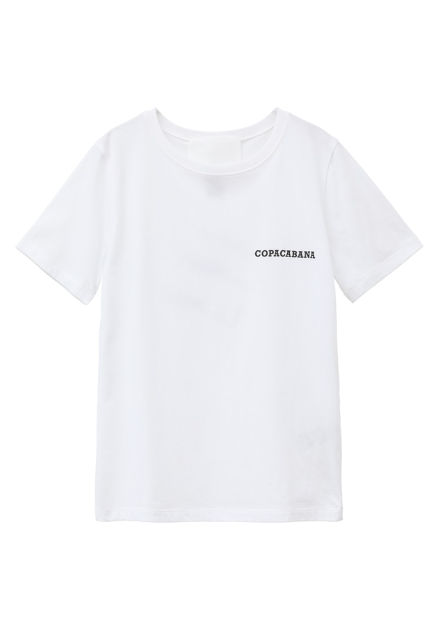＜SOLto (ソルト)＞“COPACABANA” 別注プリントTシャツ 詳細画像 White 8