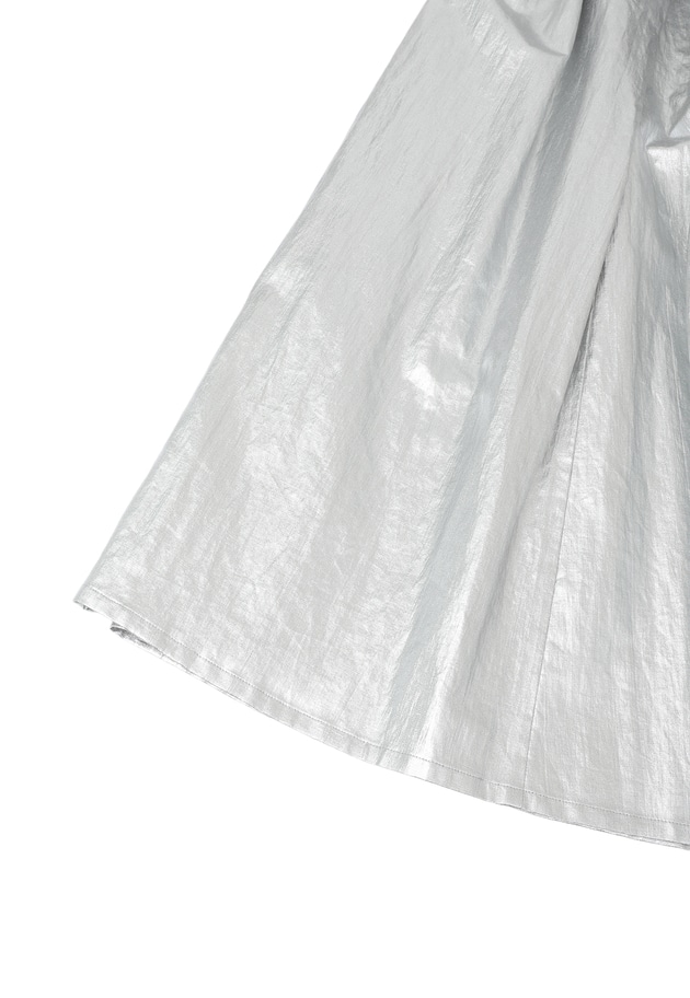 シルバーコットンリネンギャザースカート 詳細画像 Silver 17