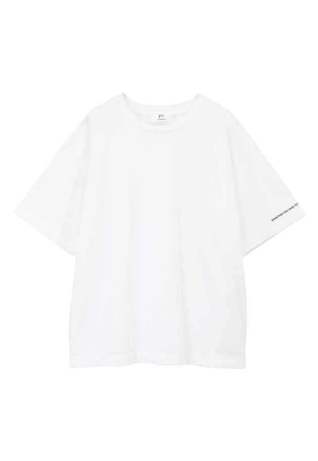 ハイゲージ天竺ロゴTシャツ 詳細画像 White 13