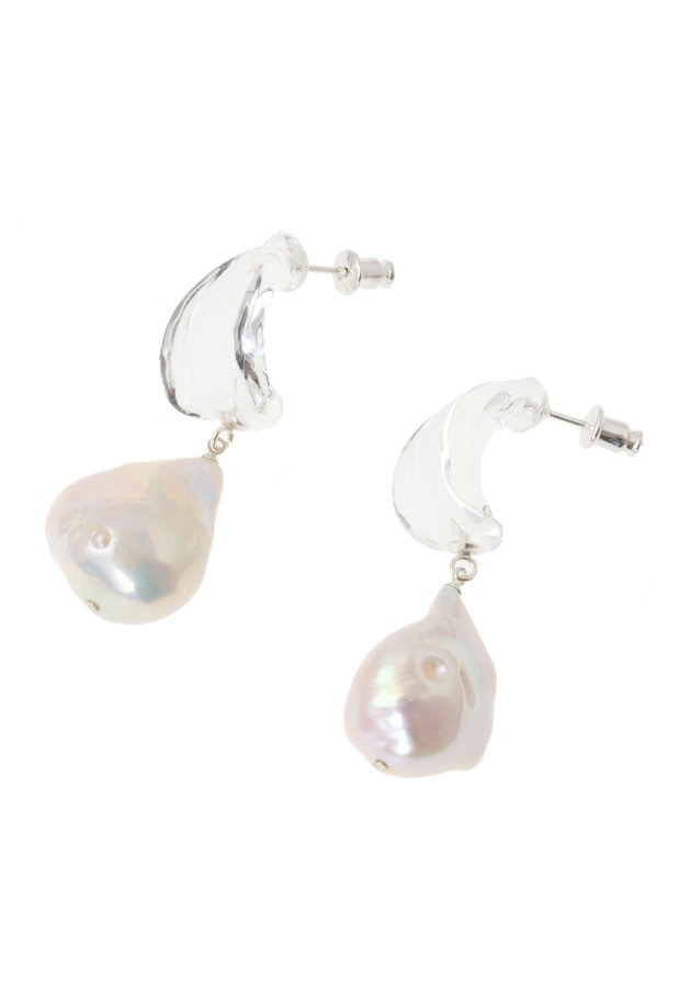 ＜Lemme.（レム）＞Baroque Pearl ピアス 詳細画像 Other 1