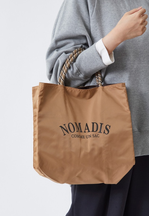 ＜NOMADIS (ノマディス)＞"SAC2 Ｗ” トートバッグ 詳細画像 Beige 1