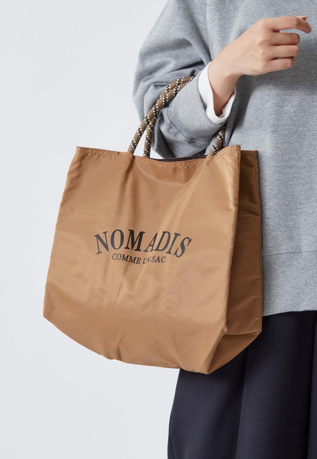 ＜NOMADIS (ノマディス)＞"SAC2 Ｗ” トートバッグ 詳細画像 Beige 2