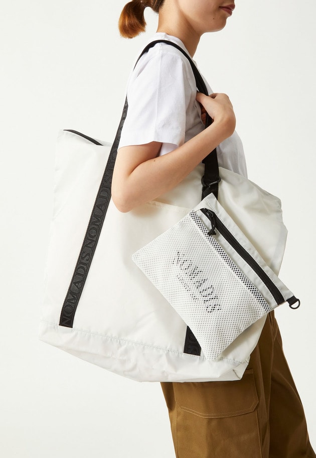 ＜NOMADIS (ノマディス)＞"Voyage SAC”トートバッグ＆ポーチ 詳細画像 Offwhite 1