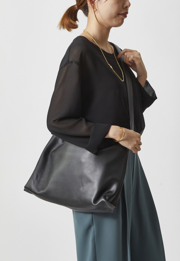 ＜PUNTI.（プンティ）＞"GRAFT-TOTE”トートバッグ 詳細画像 Black 3