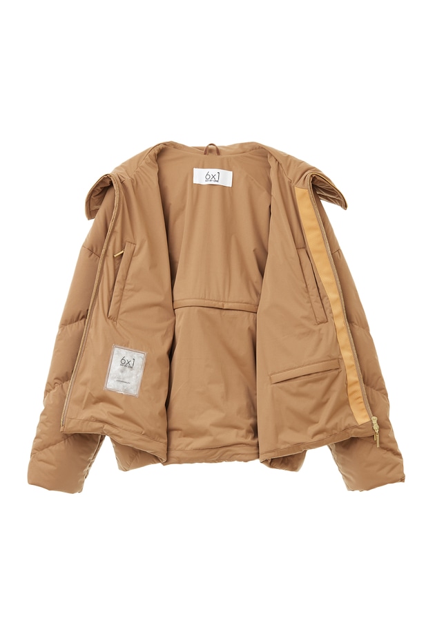 【OUTER FAIR対象】＜6×1 SIX BY ONE (シックスバイワン)＞ショート丈ダウン 詳細画像 Beige 19