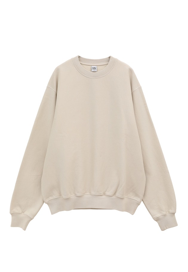 ＜ndx(エヌディーエックス)＞”Classic Sweat Shirts”スウェットパーカー 詳細画像 Ivory 10