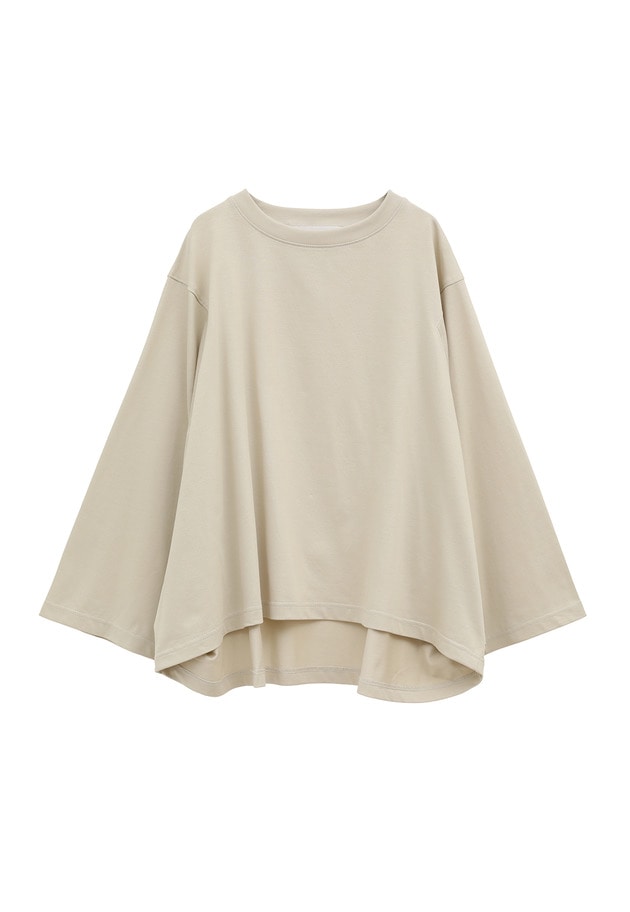 ＜COG THE BIGSMOKE (コグ ザ ビッグ スモーク)＞"KAMILA WIDE SLEEVE T”ロングTシャツ 詳細画像 Ivory 8