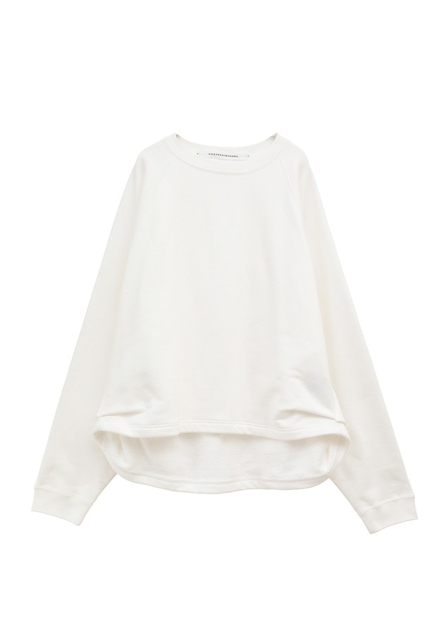 ＜COG THE BIGSMOKE (コグ ザ ビッグ スモーク)＞"KAYA TUCKED HEM TOP”スウェット 詳細画像 Offwhite 8