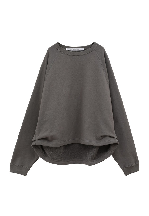 ＜COG THE BIGSMOKE (コグ ザ ビッグ スモーク)＞"KAYA TUCKED HEM TOP”スウェット 詳細画像 Gray 10