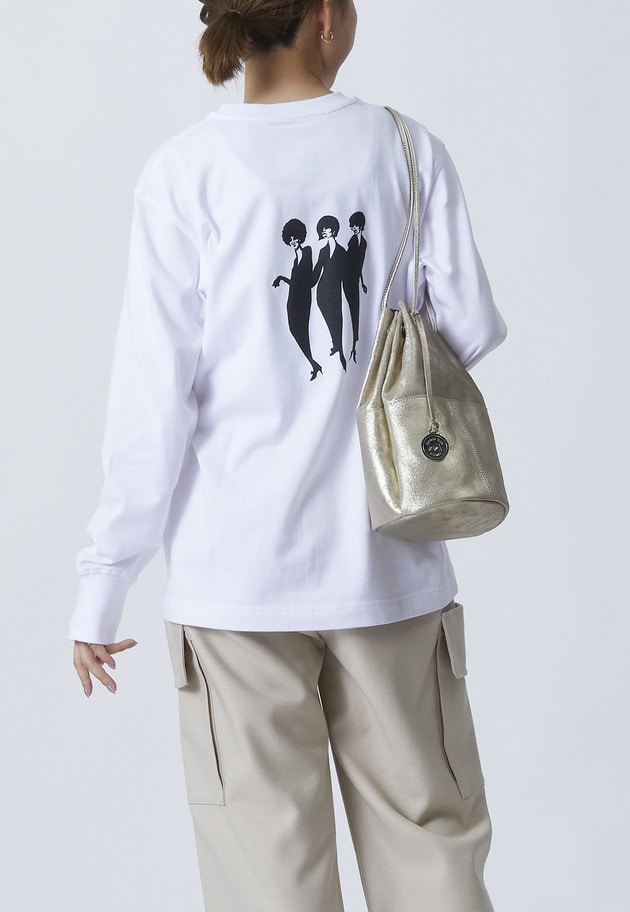 ＜SOLto (ソルト)＞別注"BABYLOVE”ロングTシャツ 詳細画像 White 1