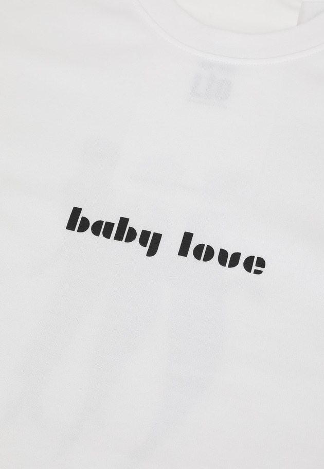 ＜SOLto (ソルト)＞別注"BABYLOVE”ロングTシャツ 詳細画像 White 11