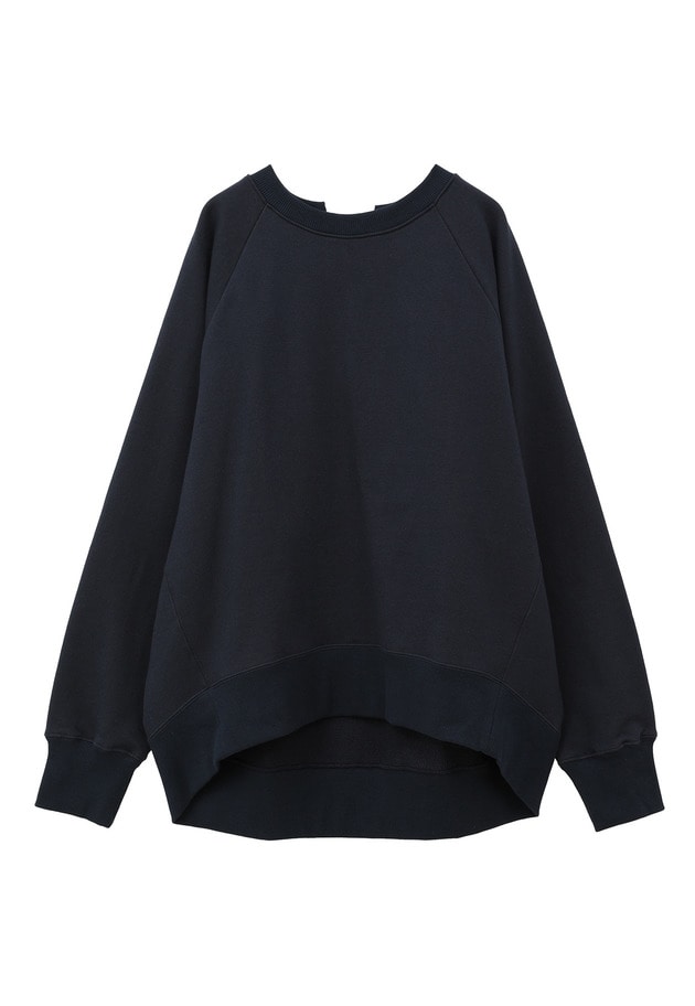 【WEB限定カラーあり】＜SOLto (ソルト)＞レースアップスウェット 詳細画像 Navy 9