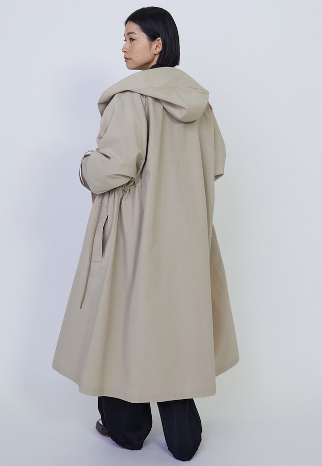 【予約】＜VACHEMENT×1er Arrondissement＞シェルタフタトレンチコート 詳細画像 Beige 5