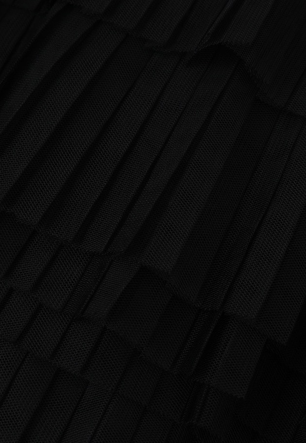 チュールティアードスカート 詳細画像 Black 20