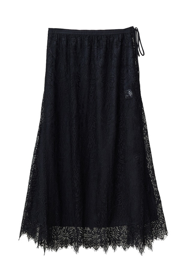 ラッセルレーススカート 詳細画像 Black 12