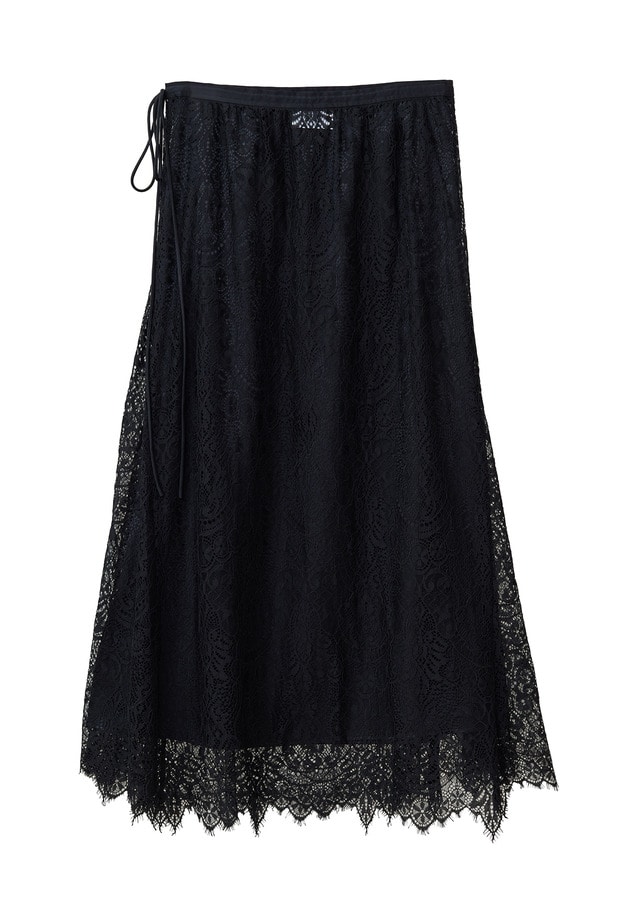 ラッセルレーススカート 詳細画像 Black 13