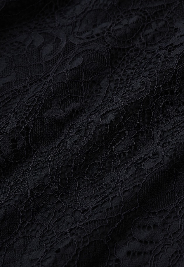 ラッセルレーススカート 詳細画像 Black 20
